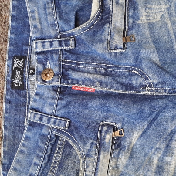 Square Zero Moto Pants 30x32 - Picture 2 of 5